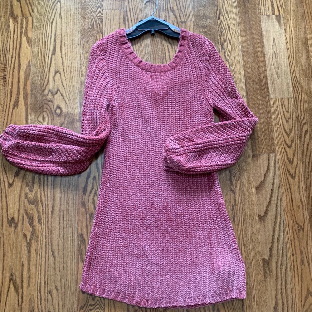 Somedays Lovin’ chenille Sweater Dress, NWT, sz S - Picture 5 of 7